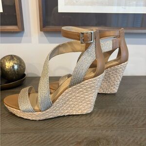 Jessica Simpson Champagne Wedges